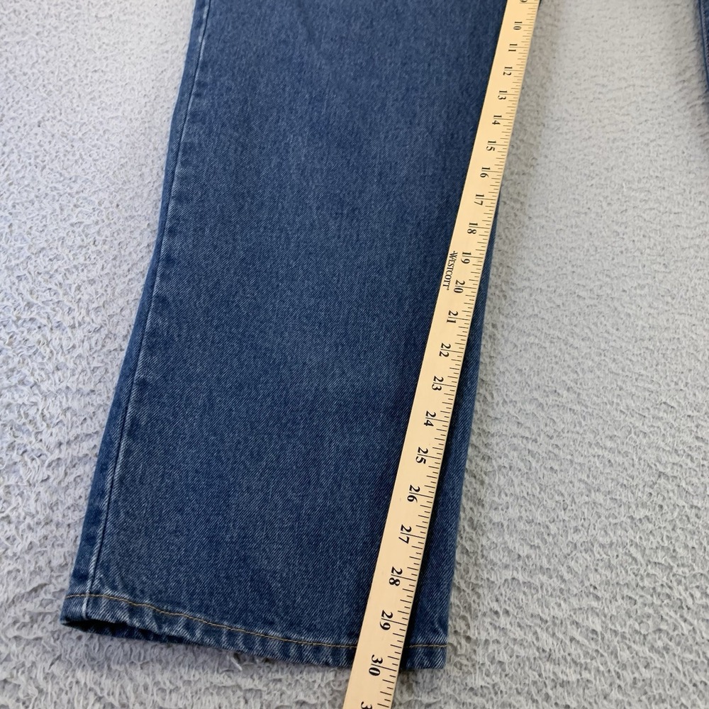Levis 550 Jeans Mens 40x30 Blue Denim Relaxed Fit Straight 5-Pocket 100% Cotton - Picture 7 of 12